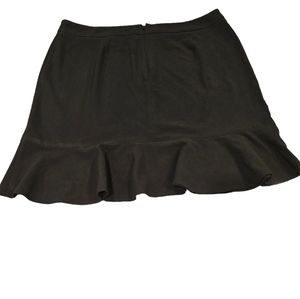Fashion Bug Stretch Black Flared Skirt size 20